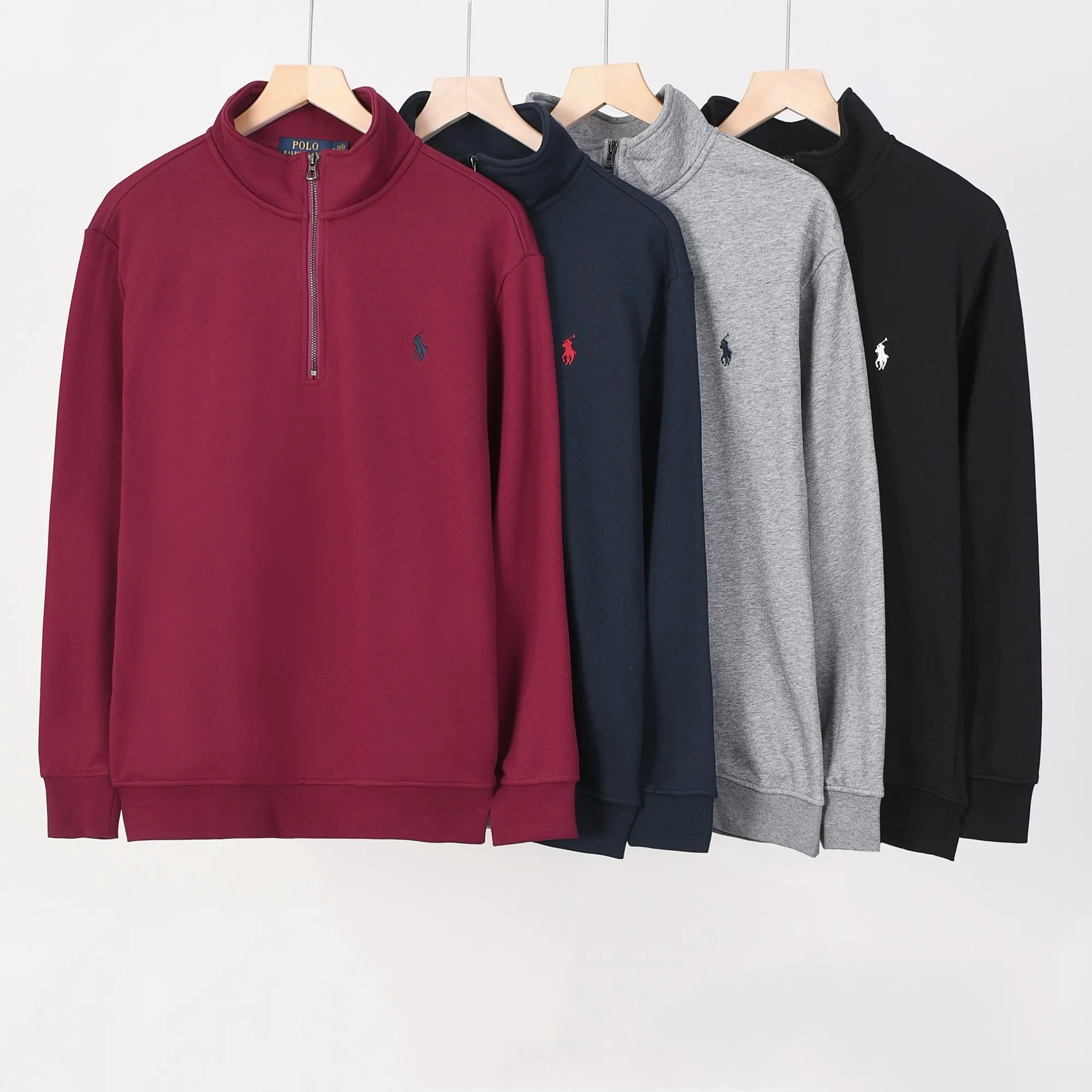 P210 Color: Black Gray Royal Blue Red Size: M-XXL Fabric: 350g cotton terry